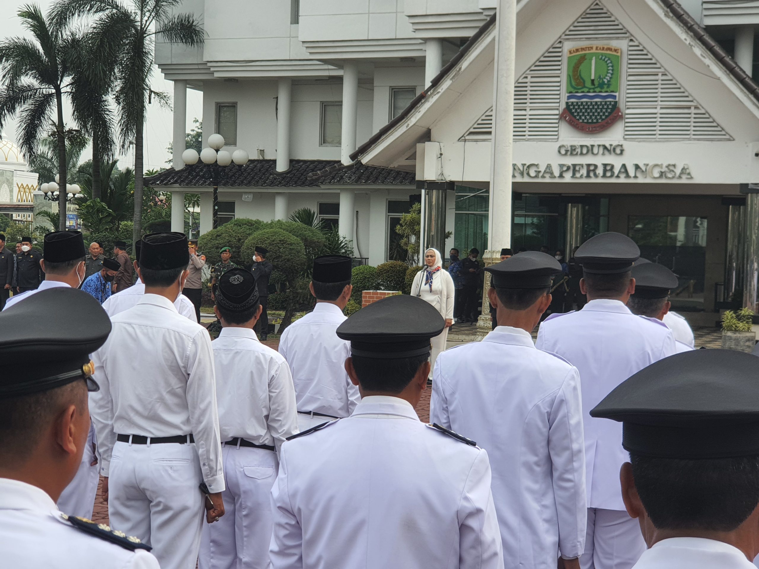 Bupati Cellica Lantik ASN dilingkup Pemkab Karawang