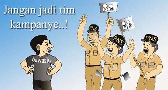 Bawaslu Karawang Orang yang Dilarang Kampanye